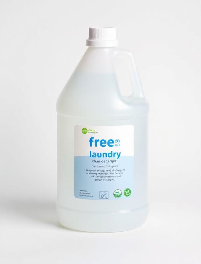 Seventh Generation Free & Clear laundry detergent jug