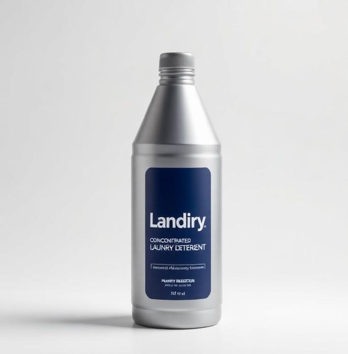 Dirty Labs concentrated detergent in an aluminum bottle